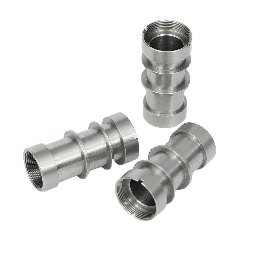 Custom Brass Knuckle Plastic Turning Aluminium ferrule connector CNC ...