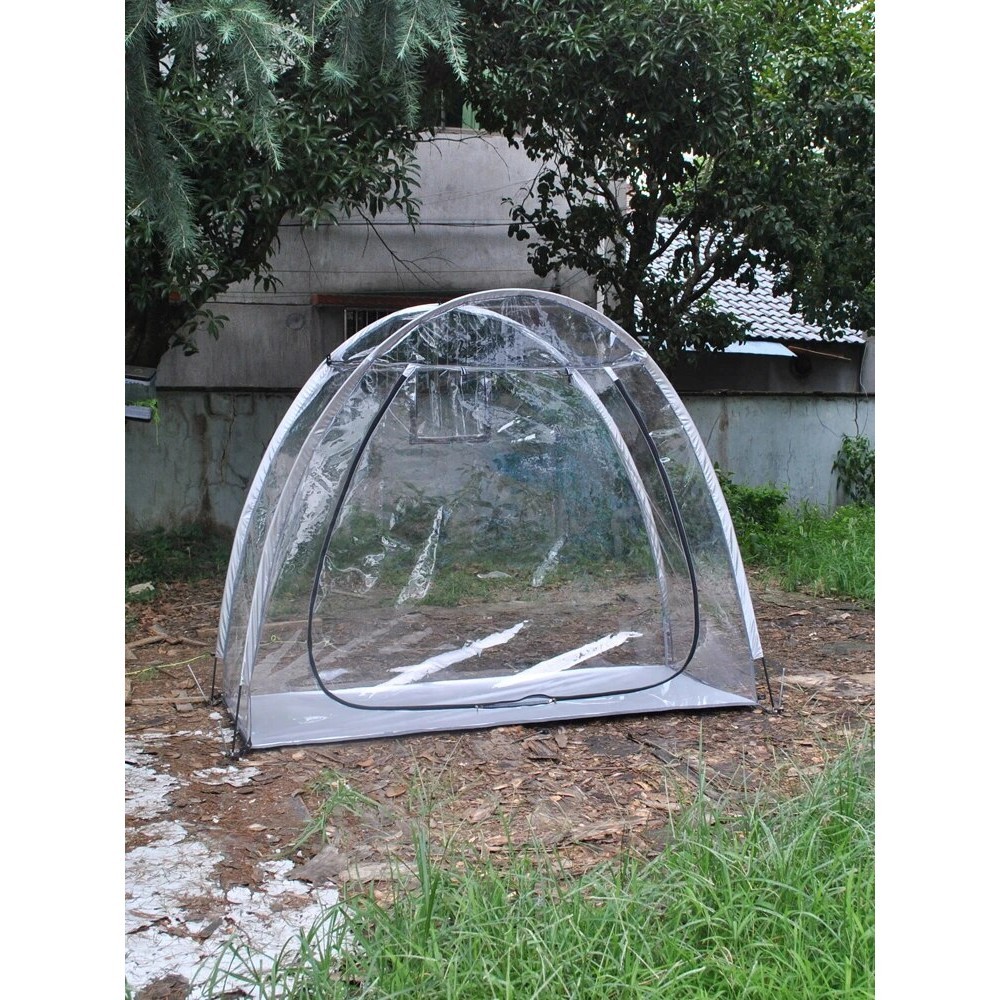 Seckill Enlarge Widen Sunshine Leisure Tent Pvc Transparent Flower 