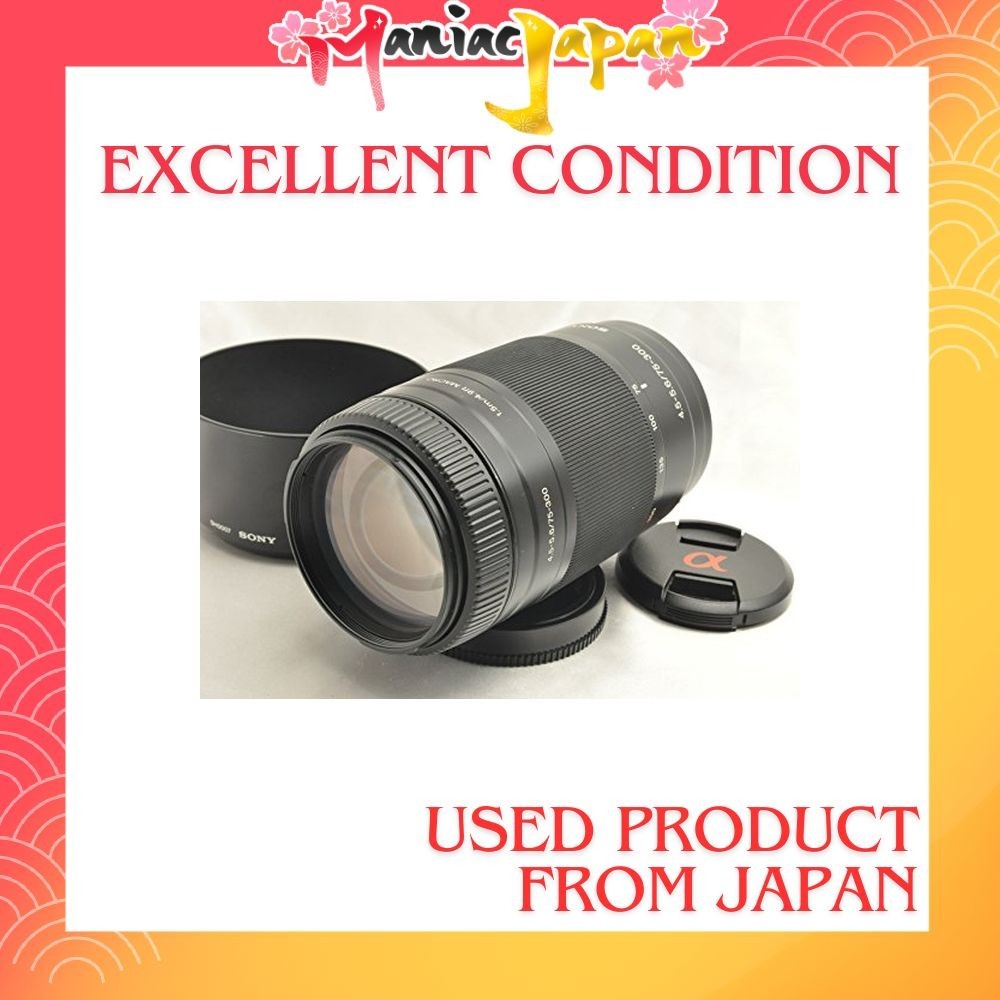 [ Used Camera from Japan ] Sony Sony Telephoto Zoom Lens 75300mm F4.5