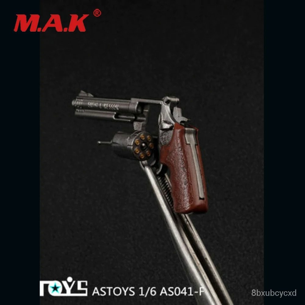 AS041F 1/6 Scale Revolver Model Toy Pistol Fit 12'' Action Figure Dolls ...