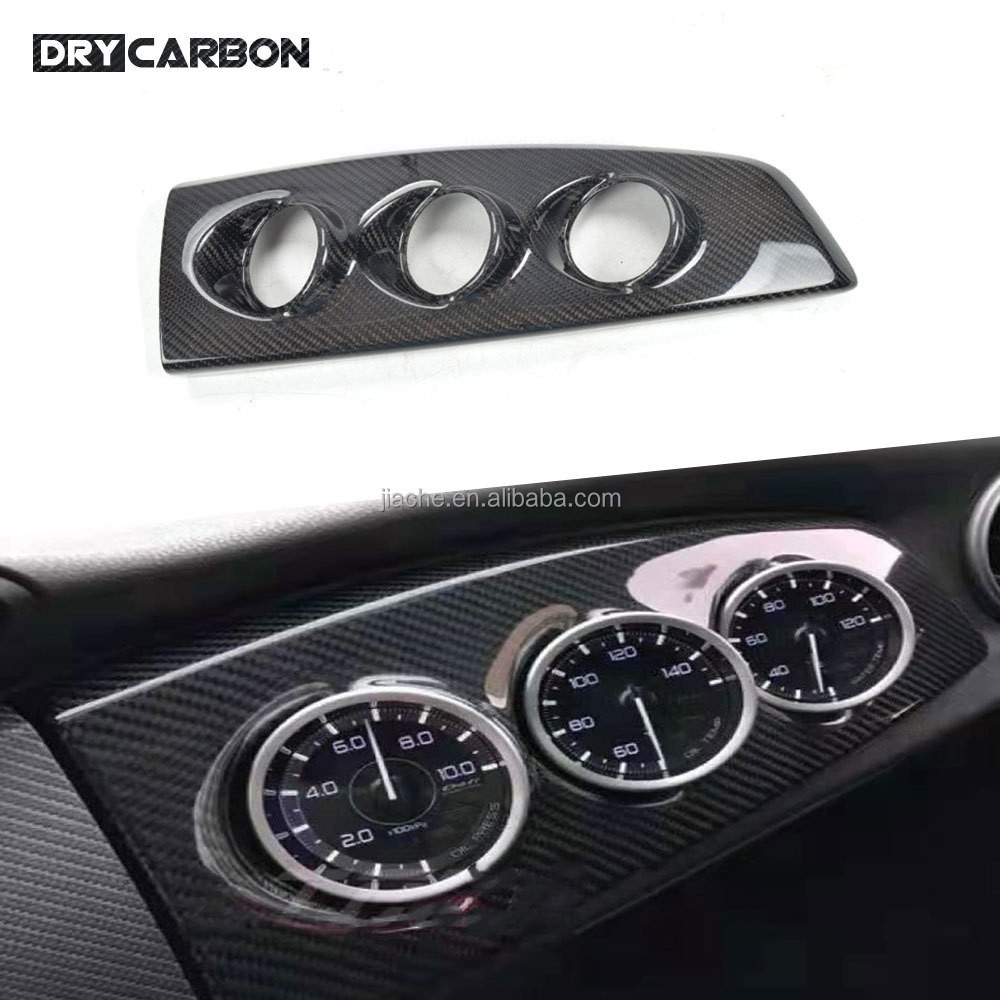 Carbon Fiber Material Instrument Decoration Panel Car Sticker ...