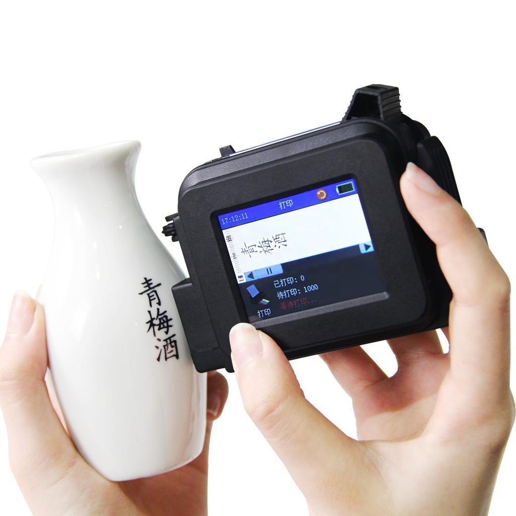 Handled Inkjet Printer Logo Portable Printing Machine Mini Printer ...