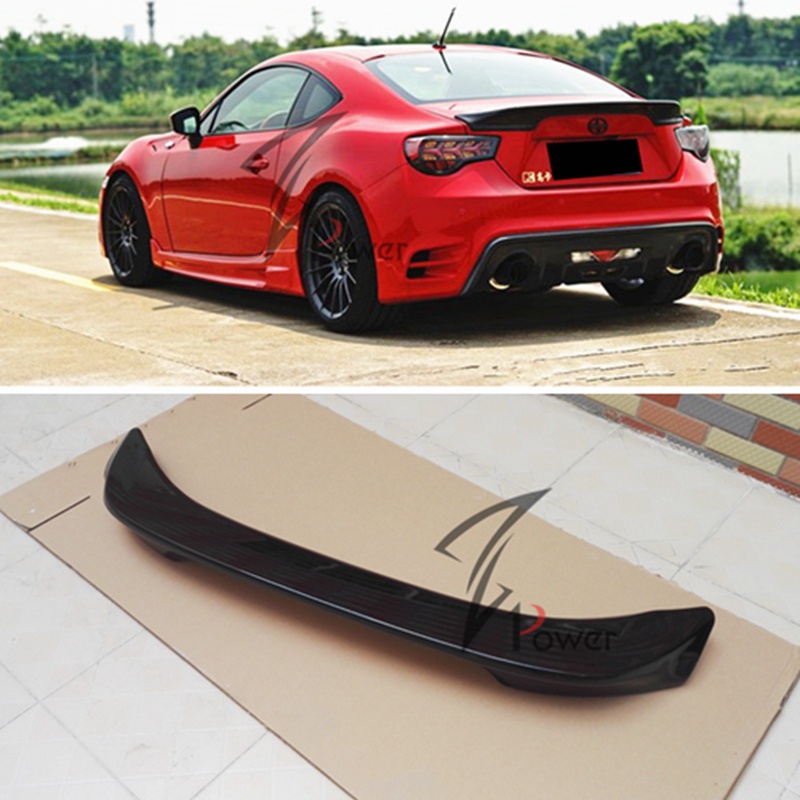 ๑For Subaru BRZ high quality ABS car rear wing luggage type paintless ...