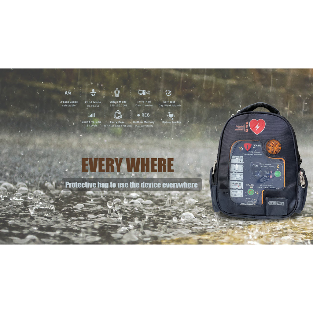 Automated External Defibrillator first-aid aed defibrillator portable ...