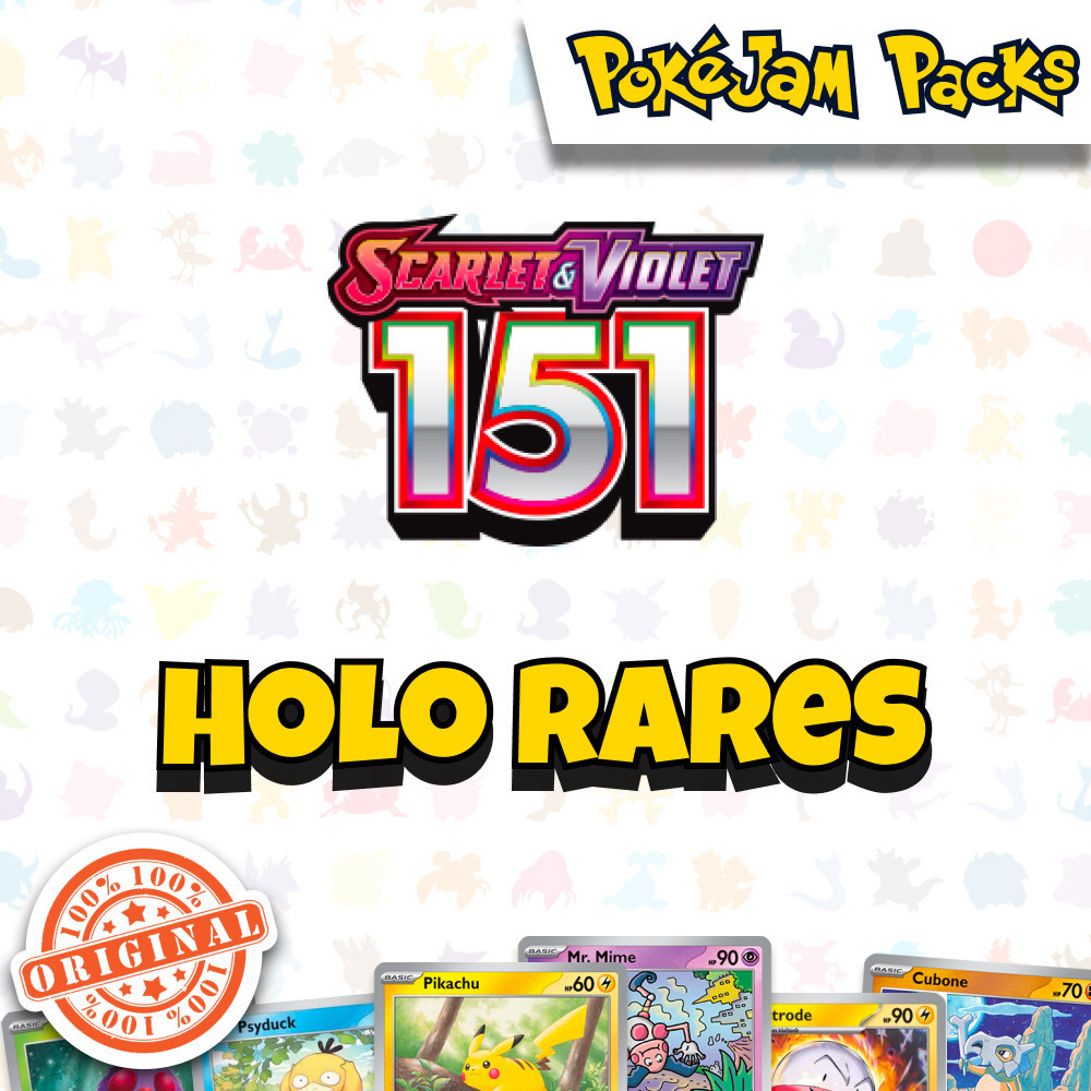 Pokmon - Holo Rare Singles - Scarlet & Violet 151- Pokemon TCG | Shopee  Philippines