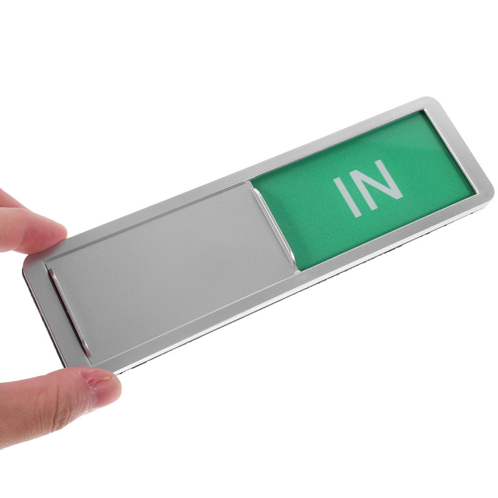 Office Slider Sign Meeting Status Display Sign Door Sign Slider Door ...