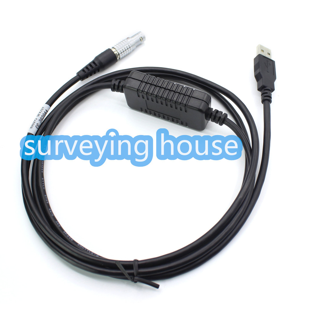 New USB Download Cable For Swiss-Type Total Station - 5-Pin, Works With Windows 8 & 10