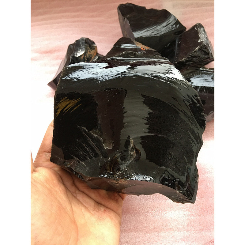 1kg Authentic natural obsidian rough/original crystal stone for sale ...