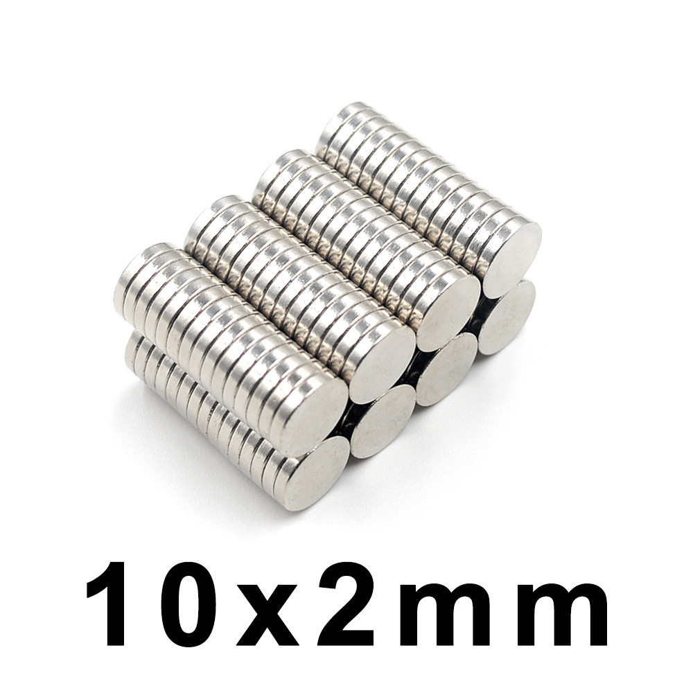 ~10/50/100/Pcs 10x2mm Neodymium Magnet NdFeB Round Super Powerful ...