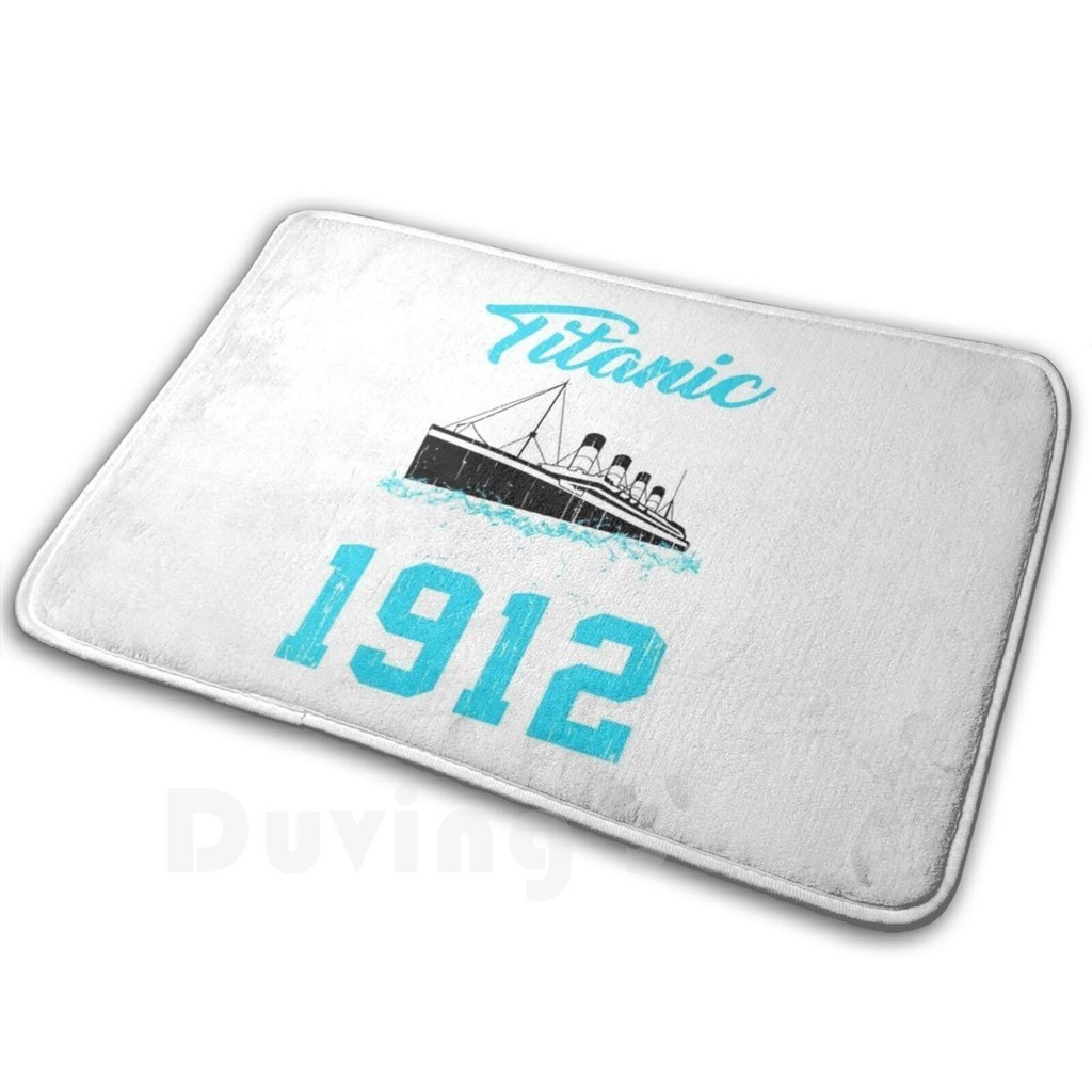Swimmer Titanic Swim Team 1912 Swimming Carpet Mat Rug Cushion Soft ...