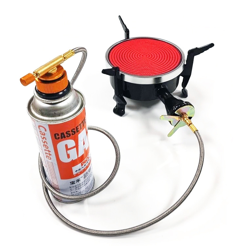 ⊹Infrared Heating Propane Butane Gas Stove Camping Picnic Burner With