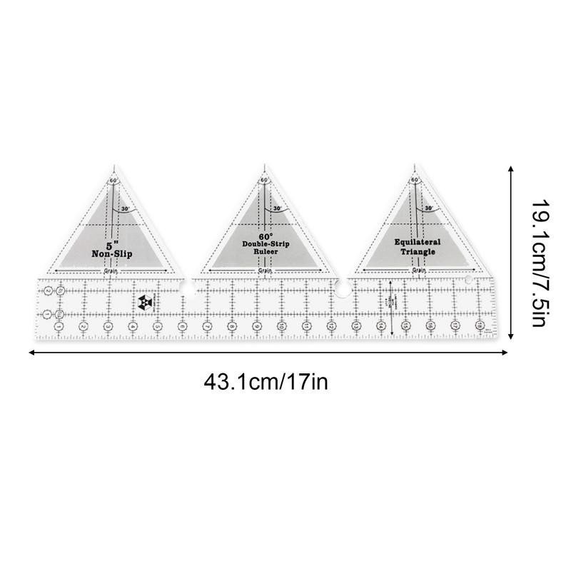☋Patchwork Ruler Ruler for Quilting Patchwork and Sewing Quilting Arts ...