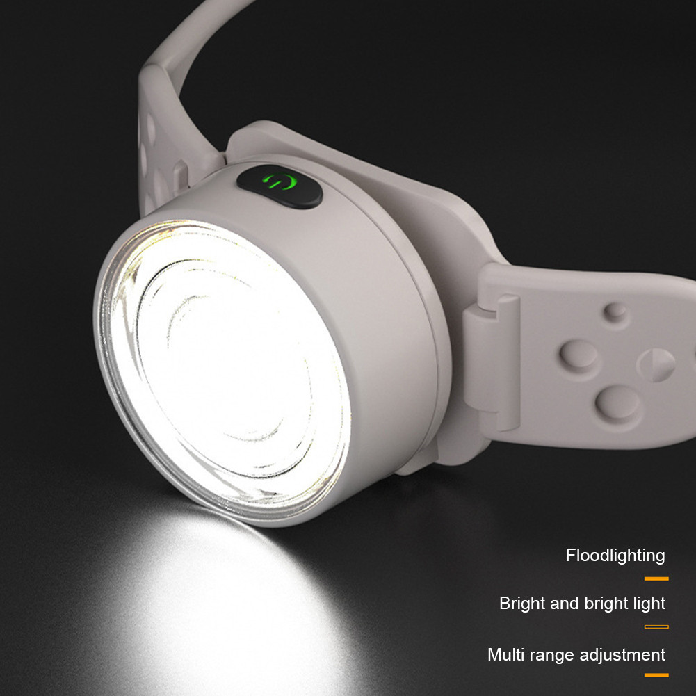 Head Flashlight Multifunctional Head Torch Dual Light Source LED ...