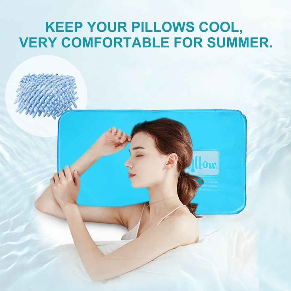 Summer Ice Cold Pillow Cool Therapy Relax Muscle Help
