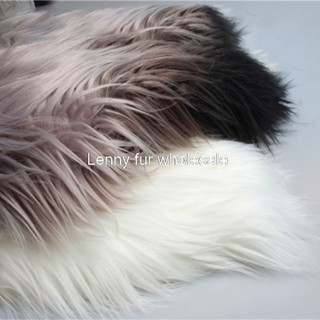 ☠imitation Fox Beach Wool Fur Clothing Cloth Hat Bag Car Mat Material 