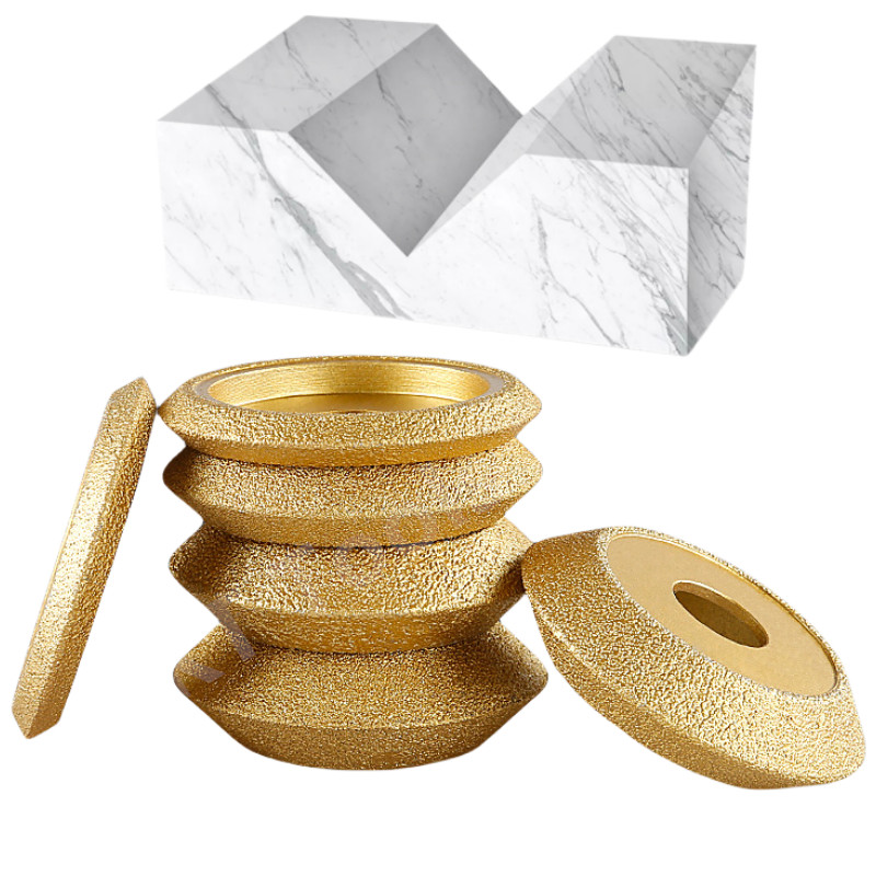V Type Diamond Edge Profile Grinding Wheel VGrooving Wheel Cutting
