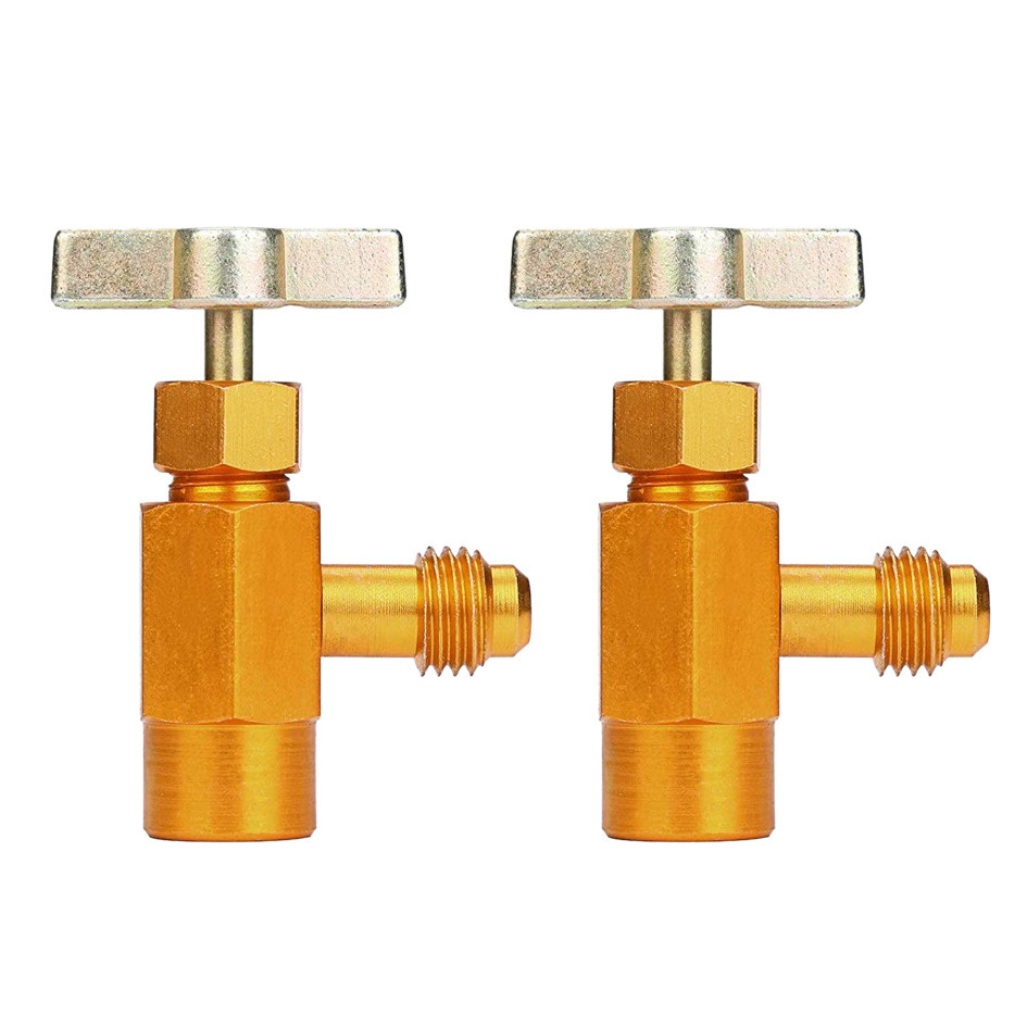 웃2Pcs R-134A AC and R134A Adaptor Refrigerant R134A Refrigerant Freon ...