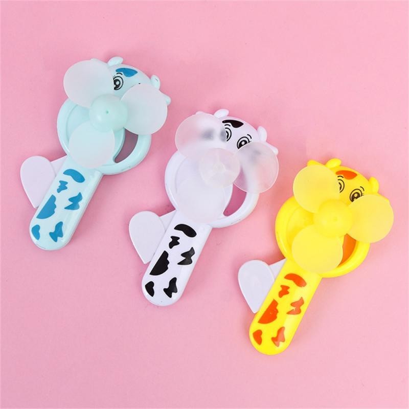 Portable Fan Manual Cooler Random Color Mini Wind Frog Giraffe Power ...