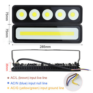 Cob Flood Light Led Outdoor Lighting Floodlight 220v 50w Ip65 