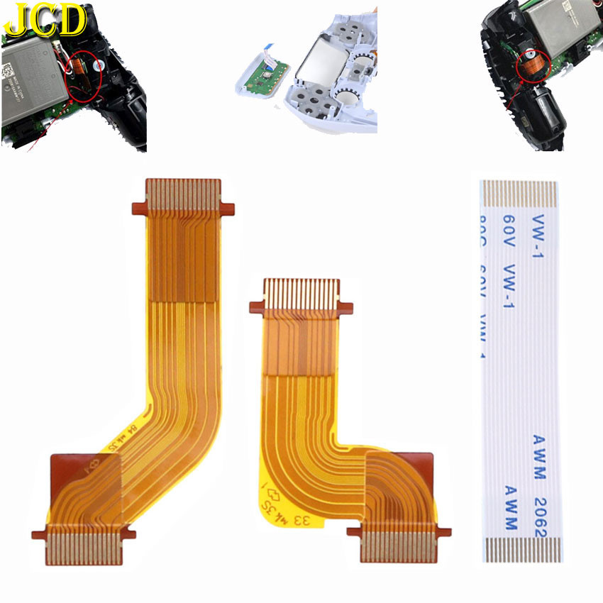 ♥For Dualsense Left Right R1 R2 L1 L2 Motor Connect Ribbon Flex Cable ...