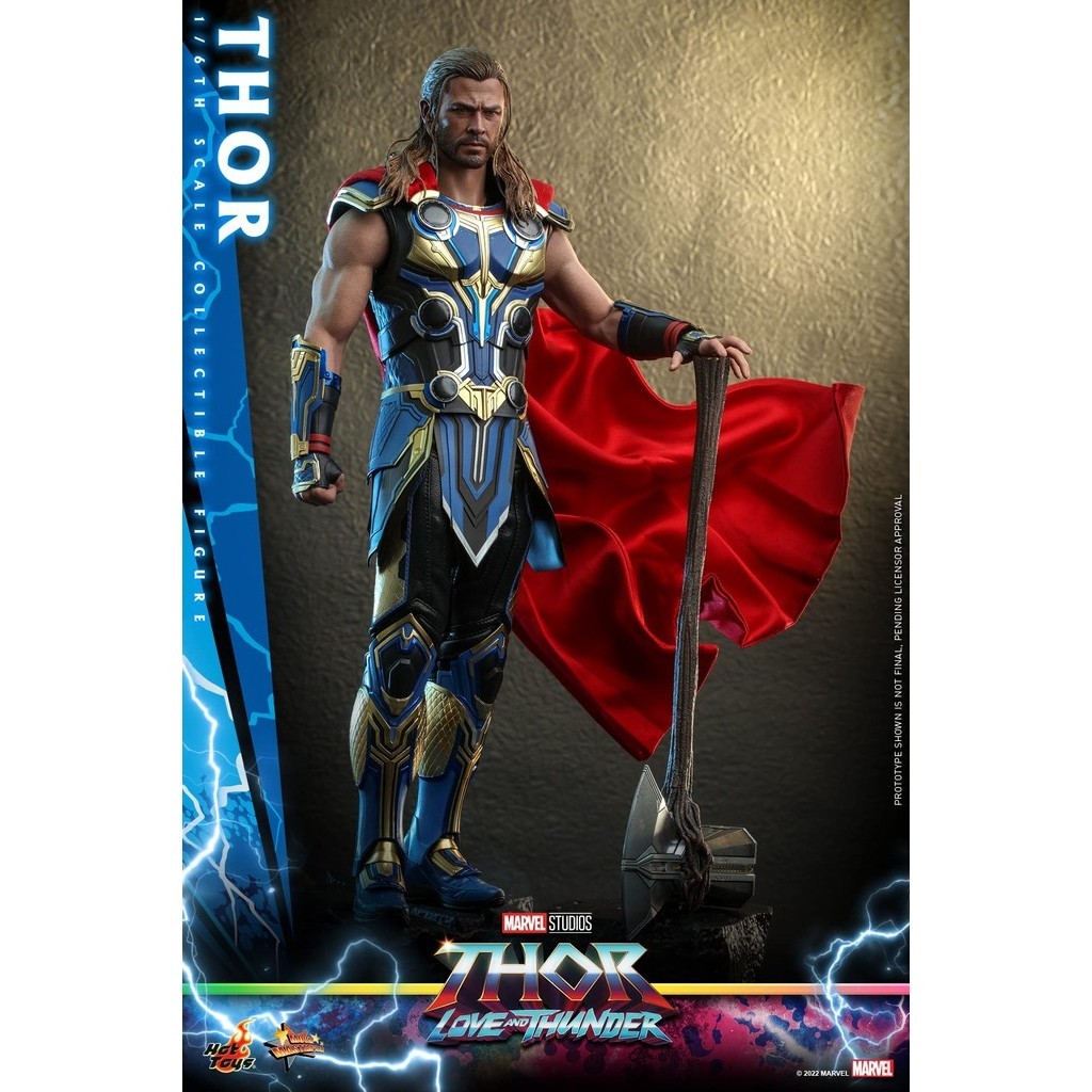 Authentic Movie Masterpiece Thor: Love & Thunder Thor 1/6 Scale Figure ...