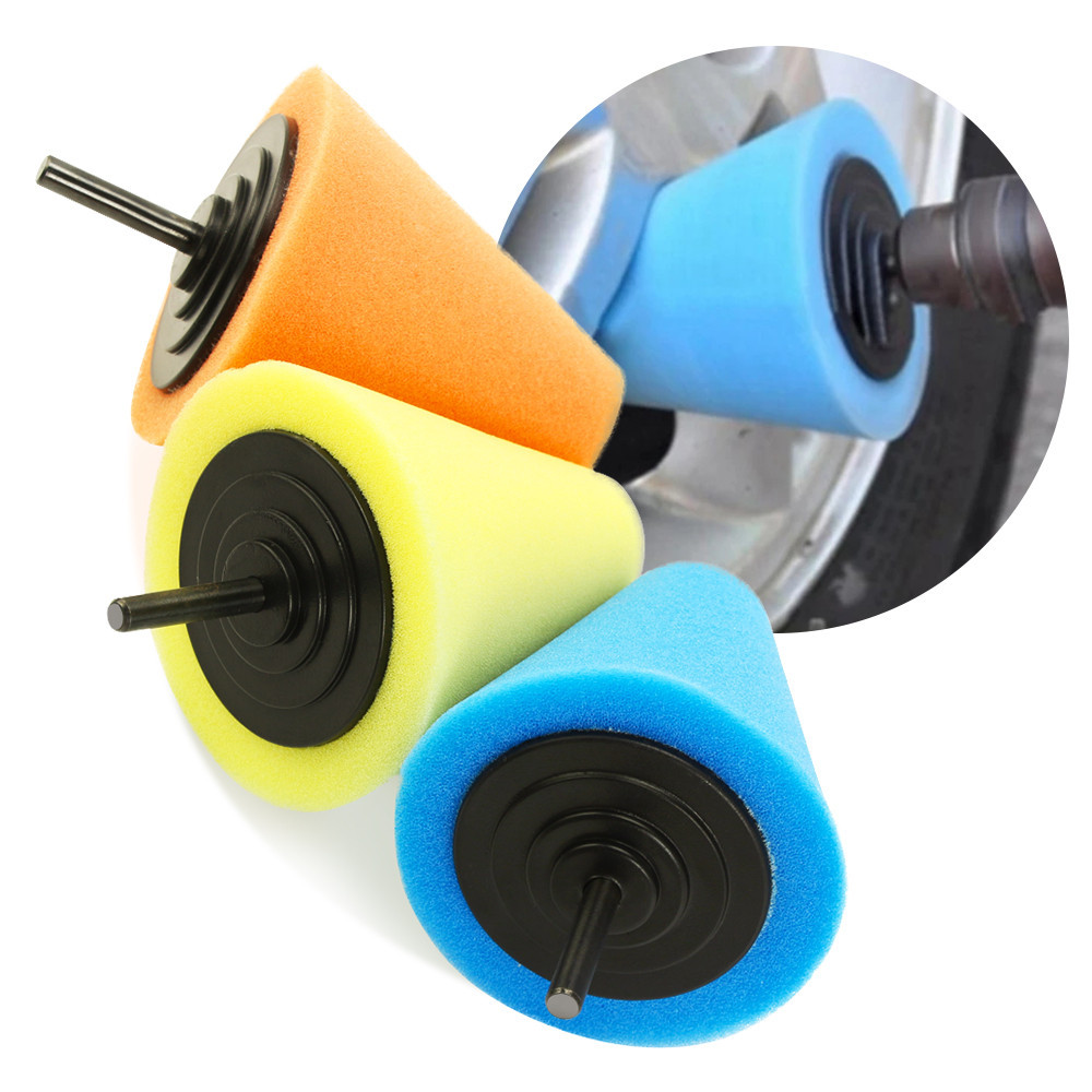 ⊹Sponge Polishing Pad Cone Shaped Burnishing Foam Sponge Pad Car ...