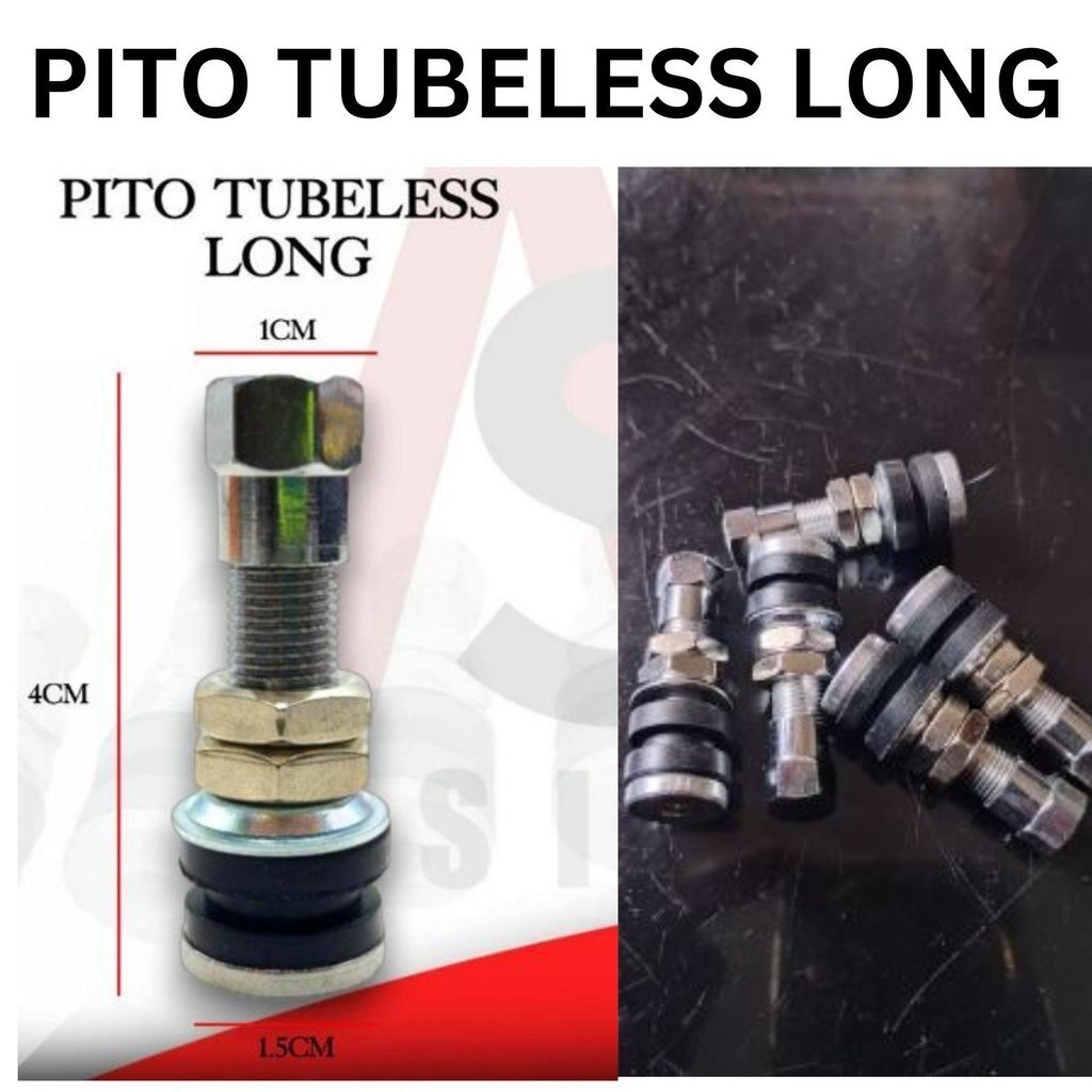 Original Stainless Pito Tubeless For Keeway Sip 125 Heavy Duty Tire