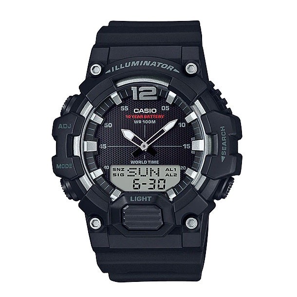 Casio HDC 700 1AVDF Resin Strap 100 Meter Telememo World Time Watch Shopee Philippines