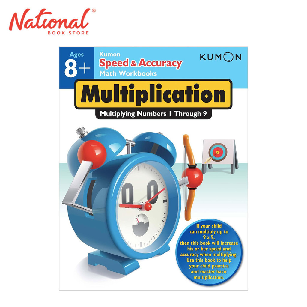 Kumon Speed Accuracy Math Workbooks Multiplication Multiplying