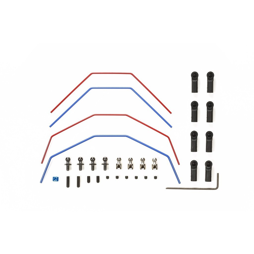 Tamiya Hop-Up Options OP.1666 - Set Di Molle Cilindriche Per CC-01 | Morbide, Medie, Dure - 3