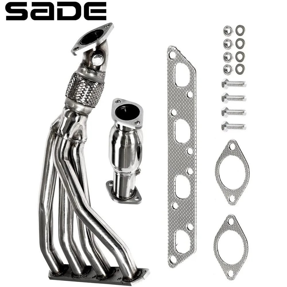 Stainless Steel Exhaust Headers Manifold Long Tube Exhaust Manifold ...