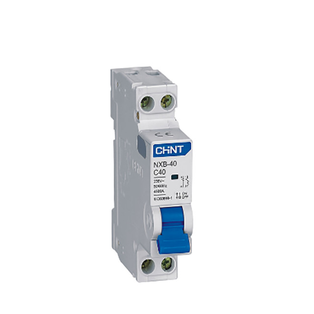 Hot Selling CHNT NXB40 1P+N MCB Air Switch 10A Miniature Circuit