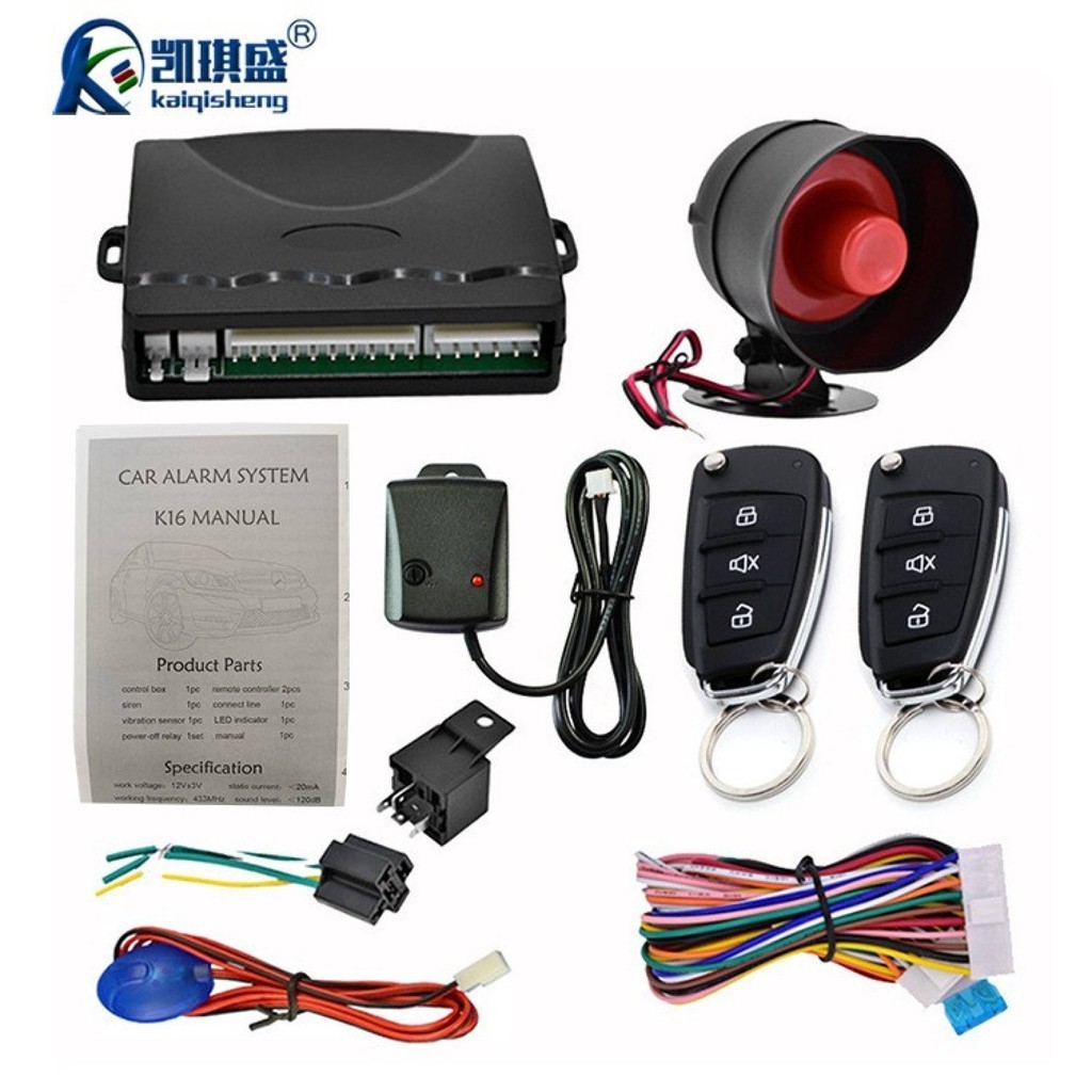 Car Alarm Systems Auto Remote Central Kit Central Locking with Remote ...