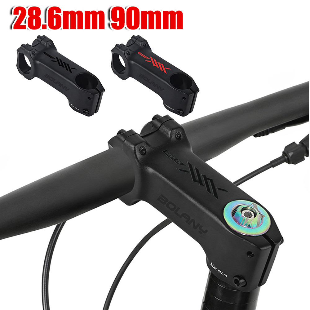 Ultralight 10 Degree Stem 28.6MM High Strength Aluminum Alloy Bike Handlebar Stem Mountain Road
