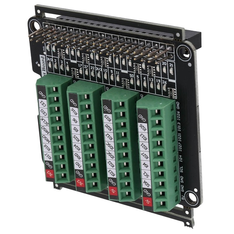☢GPIO LED Terminal Block Breakout Board For Raspberry Pi A+ 3A+ B+ 2B ...