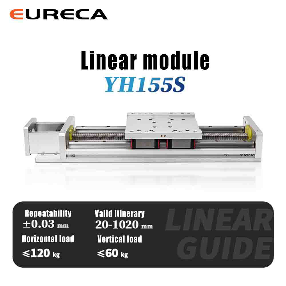 Heavy Load Precision Ball Screw Slide Module Double Rail Guide Linear ...