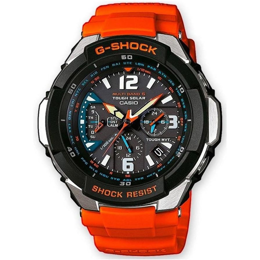 CASIO Wristwatch Men s G SHOCK SKY COCKPIT Tough Solar MULTIBAND 6 GW 3000M 4AER wave clock High quality products Directly from Japan Shopee Philippines