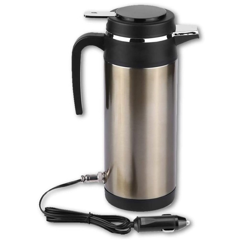 Car Kettle 12V 1200Ml Electric Car Kettle Travel Heater Large Capacity Tea Coffee Car Boiler Su m Shopee Philippines