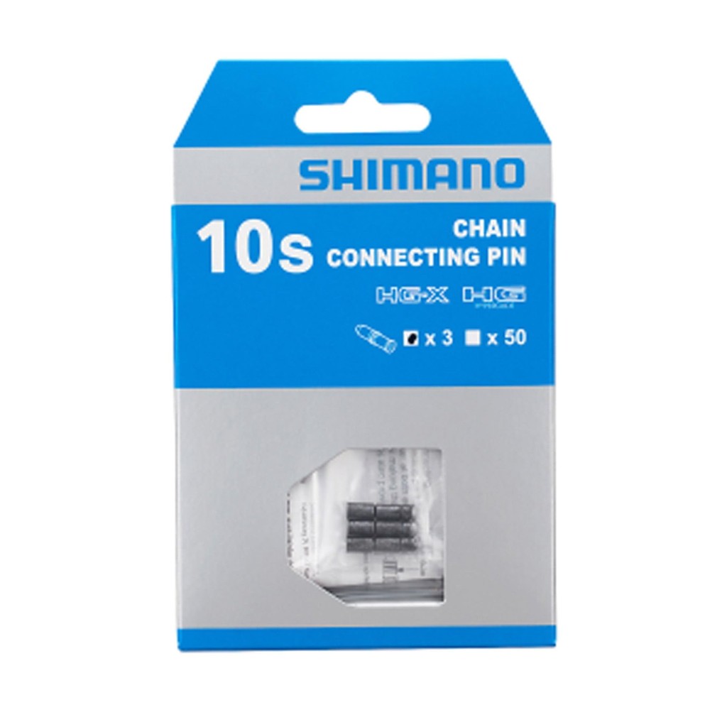 SHIMANO Repair Parts Chain Pin for 10S Chain Excluding CN 7800 Silver Gray Pack of 3 Connecting Pins CN 7901 CN 6701 CN 5701 CN 7900 CN 6700 CN 5600 CN 7801 CN 6600 CN 4601 CN M980 CN HG94 CN HG74 CN ...