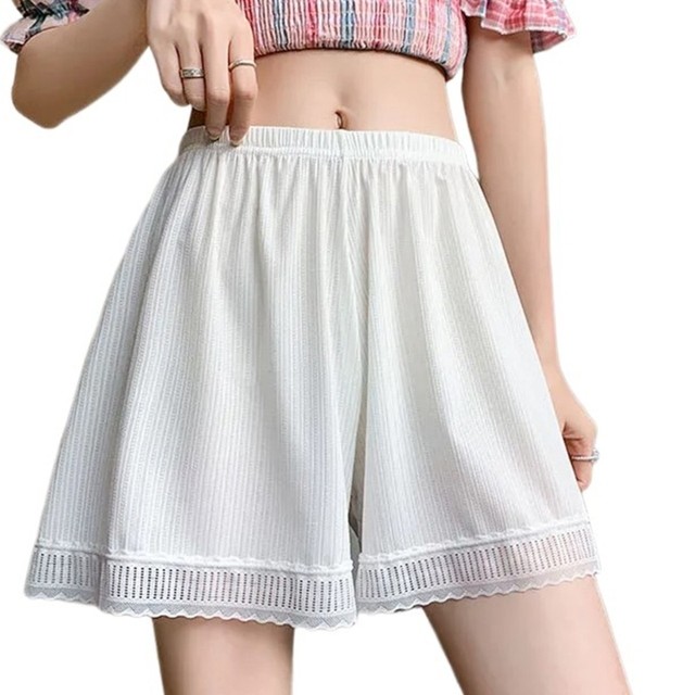 loose slip shorts for dresses YALA Gwen: Buttersoft Bamboo Slip Short Loungewear