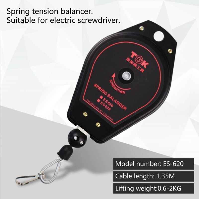 K1KA 0.6~2kg/1.5~3kg Load Capacity Spring Balancer Tool Retractable for ...