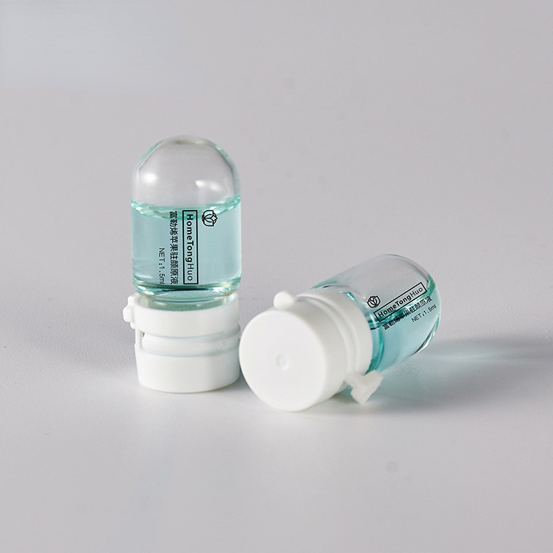 Mini Sub Bottle Essence Liquid Cosmetics Packaging Round Bottom Small ...