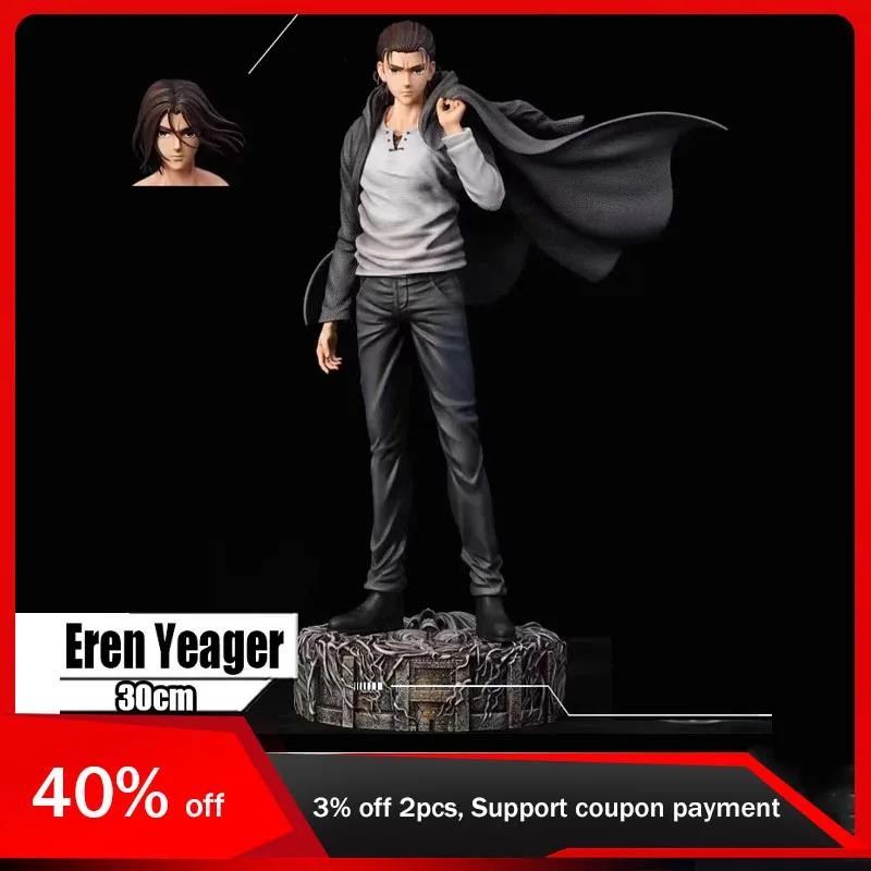 Attack on Titan Hertz Studio Eren Titan Lifting a Rock Resin Statue