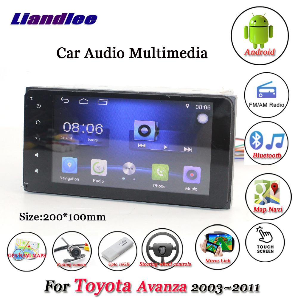 】Car Android System For Toyota Avanza 2003-2011 Stereo Player GPS ...