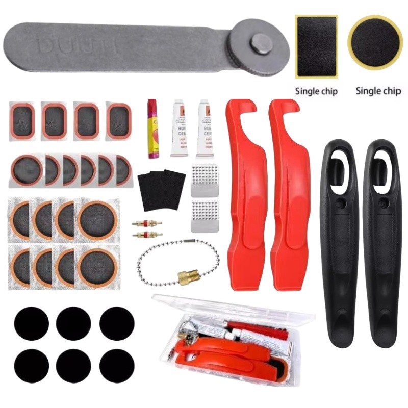 ☇Repair Tool Tubeless Bike Tire Kit for MTB Road Bicycle Tyres Plug