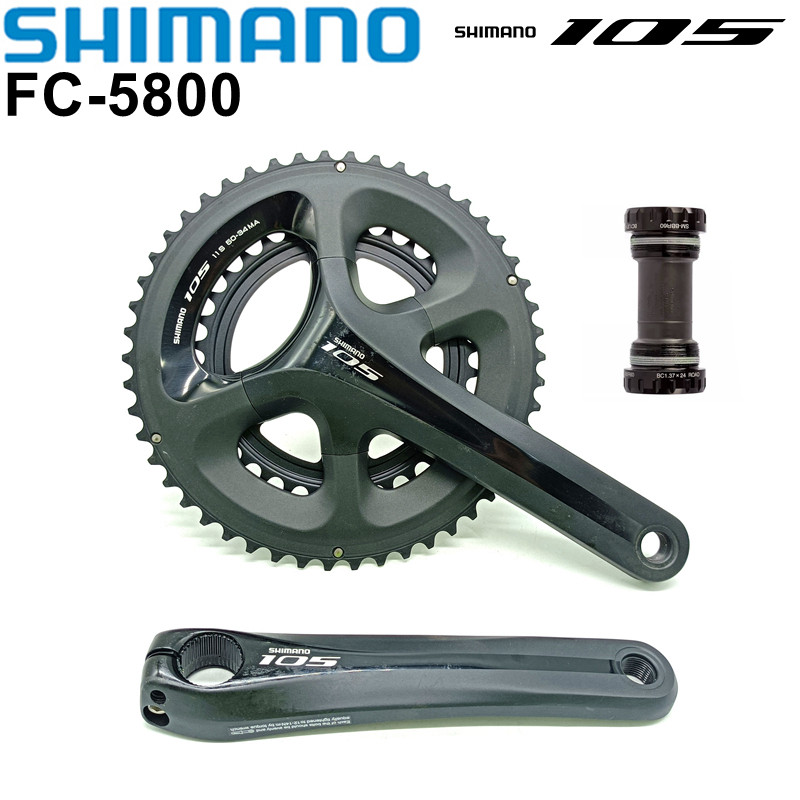 SHIMANO 105 FC-5800 165mm 42t シングル Compact Chainset Chainring 105 5800 Chainset Shimano 165mm FC 5800