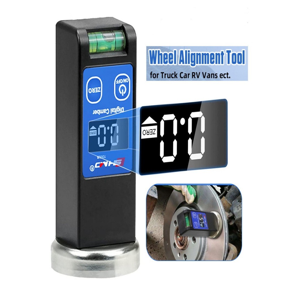 ☮Car Four Wheel Alignment Level Meter Digital Electronic Wheel