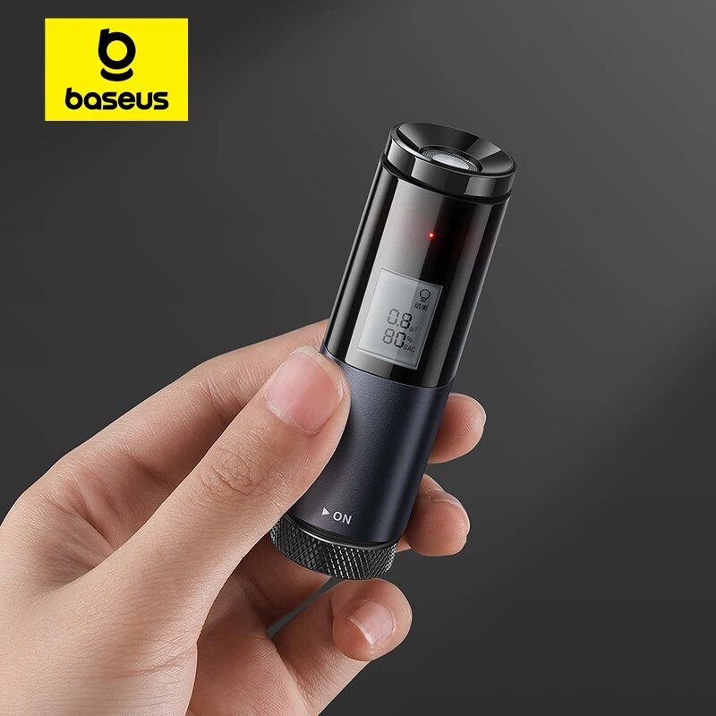 ♦Baseus Portable Noncontact Alcohol Tester With LED Screen Display