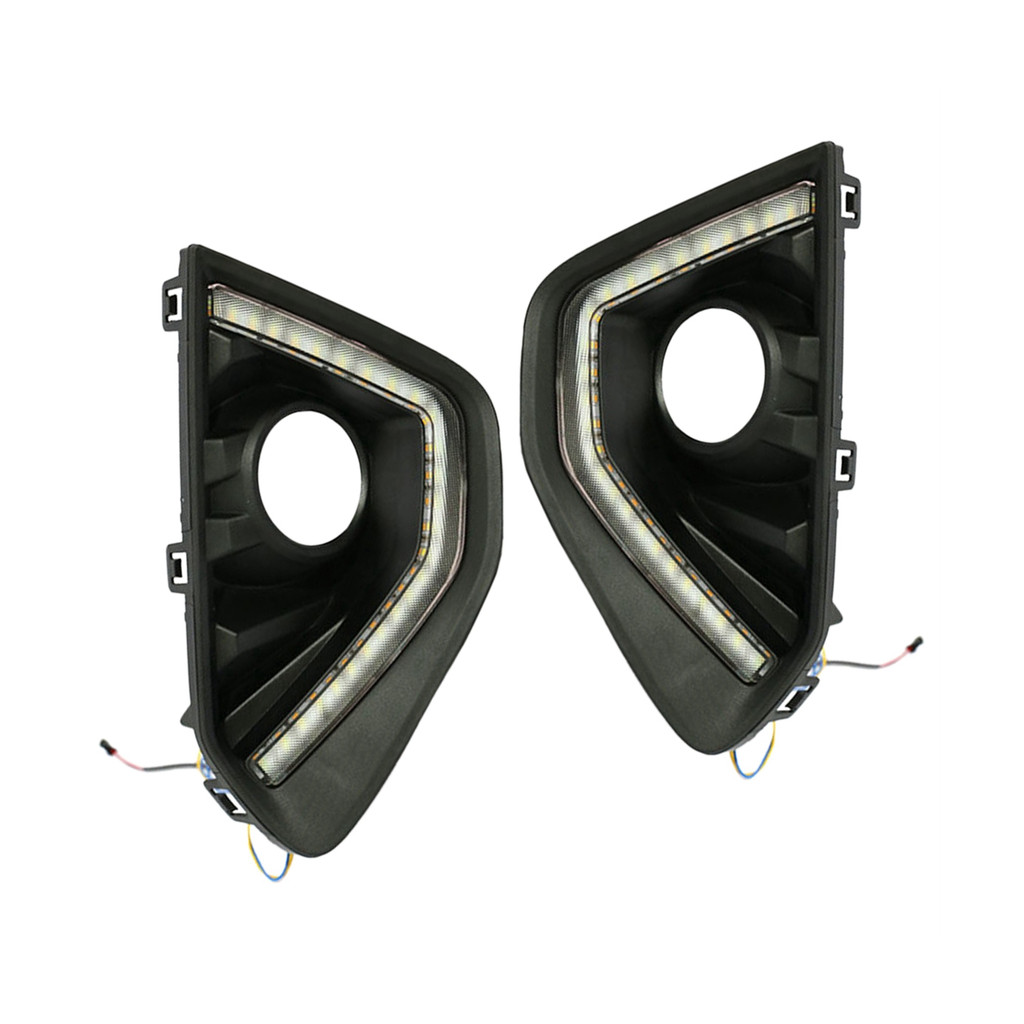 Turn Yellow and Blue Signal Relay Waterproof Car DRL 12V LED Daytime