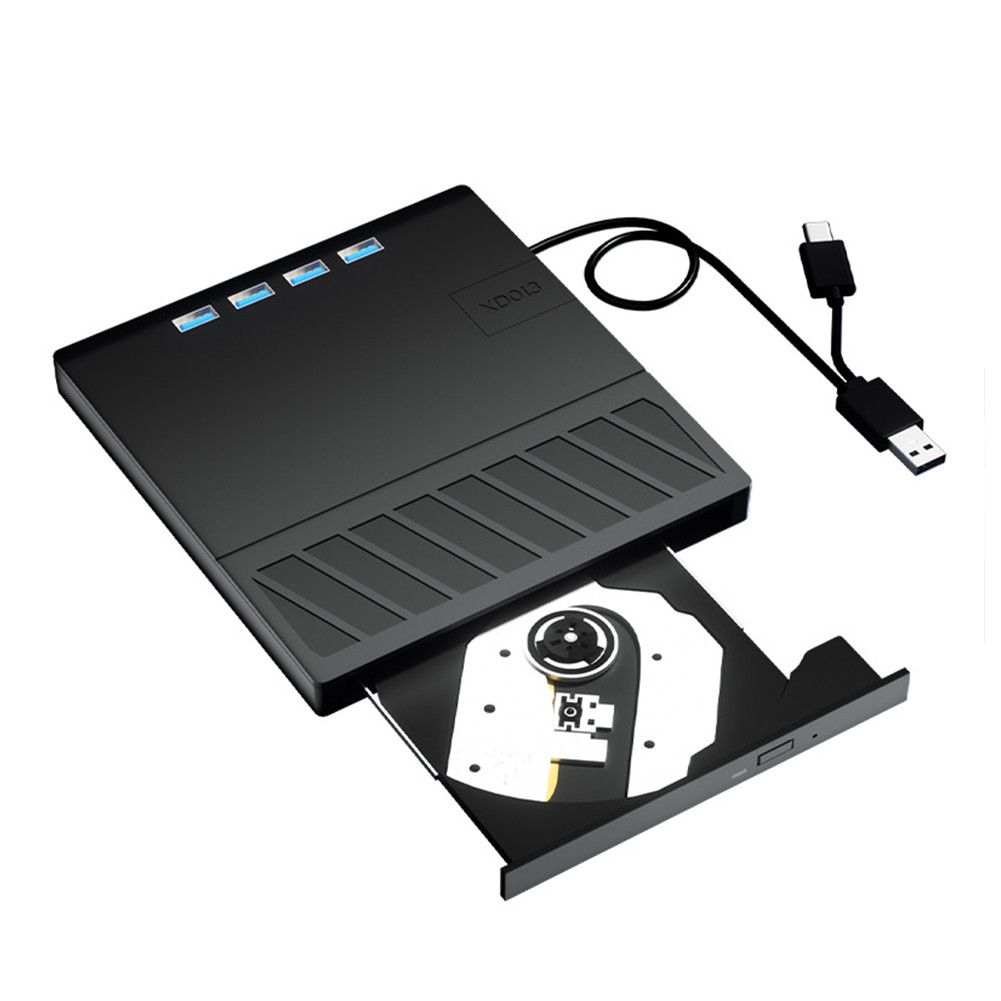 ☭7in1 USB 3.0 Type C Optical External Bluray/DVD Drive Burner with